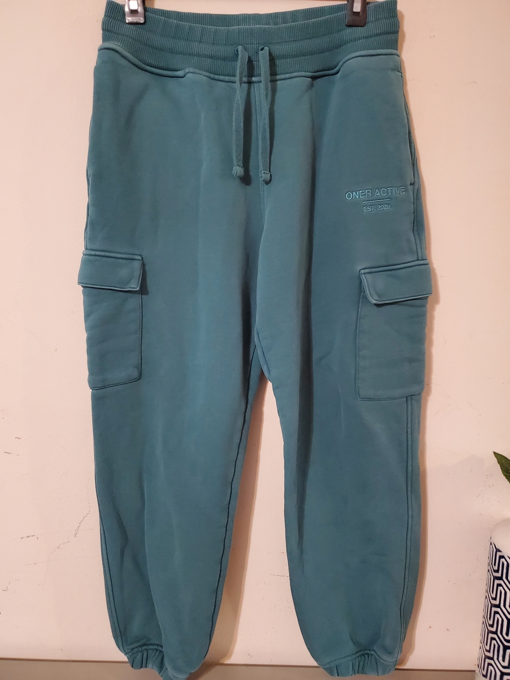 Oner Active Teal Cargo Sweatpants